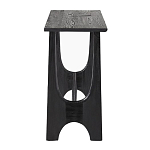 Консоль деревянная чёрная Black Tanner варинант исполнения - 2 | Loft Concept во Владивостоке