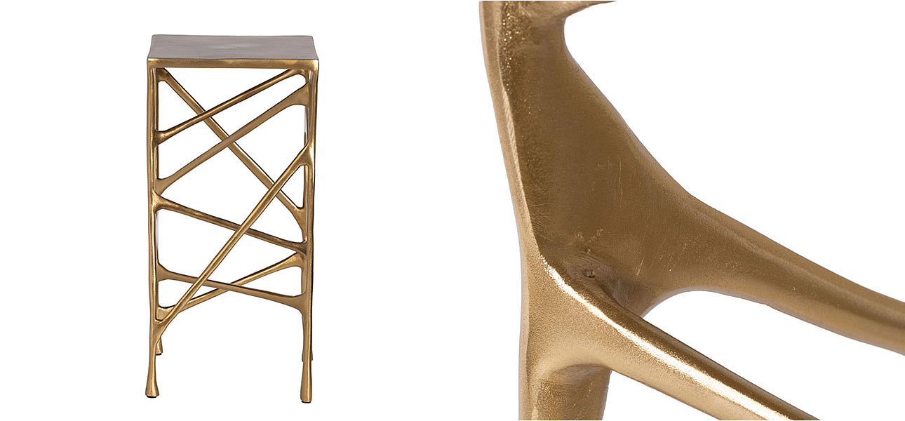 Столик журнальный Origania gold Столик журнальный Origania gold - Loft-Concept во Владивостоке