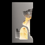 Встраиваемый в стену гипсовый светильник под покраску с эффектом разрушенной стены Antiquity Athena варинант исполнения - 5 | Loft Concept во Владивостоке