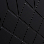 Комод черный округлой формы с рельефным фасадом Black Cut варинант исполнения - 5 | Loft Concept во Владивостоке