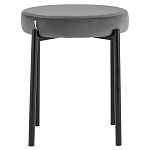 Табурет с мягким круглым сиденьем RIO Grey варинант исполнения - 2 | Loft Concept во Владивостоке