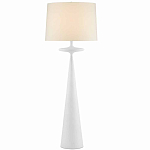 Торшер белый с фигурным каркасом Bleached Element варинант исполнения - 1 | Loft Concept во Владивостоке