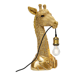 Настольная лампа в детскую Жираф в золотом костюме варинант исполнения - 1 | Loft Concept во Владивостоке