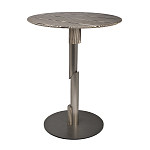 Стол барный круглый высокий с полосатым узором Zebroids варинант исполнения - 1 | Loft Concept во Владивостоке