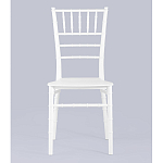 Стул Chiavari пластик белый варинант исполнения - 4 | Loft Concept во Владивостоке