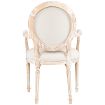 Стул с подлокотниками из массива бука бежевый Solid Luxury варинант исполнения - 2 | Loft Concept во Владивостоке