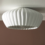 Потолочный светильник керамический Ceramic Embossed Lamp варинант исполнения - 1 | Loft Concept во Владивостоке
