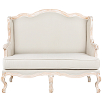 Диван двухместный из массива бука бежевый Solid Luxury варинант исполнения - 1 | Loft Concept во Владивостоке