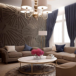 Барельеф JANNET варинант исполнения - 2 | Loft Concept во Владивостоке