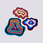 Сет из 3-х ковров «SAPPHIRE, QARTZITE, LABRADORITE» варинант исполнения - 1 | Loft Concept во Владивостоке