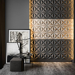 Гипсовая 3D панель с принтографией PM-101 варинант исполнения - 2 | Loft Concept во Владивостоке