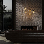 Гипсовая 3D панель с принтографией PM-47 варинант исполнения - 1 | Loft Concept во Владивостоке