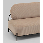 Диван Стоун велюр рельефный бежевый варинант исполнения - 2 | Loft Concept во Владивостоке