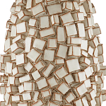 Настольная лампа с декором на корпусе в виде кубиков Sugar Cubes варинант исполнения - 1 | Loft Concept во Владивостоке