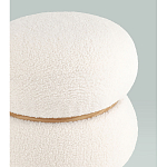 Пуф Полли S тедди белый варинант исполнения - 3 | Loft Concept во Владивостоке