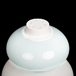 Настольная лампа из стеклянных сфер в пастельных тонах Высота 40 см Pastel Lunaria варинант исполнения - 5 | Loft Concept во Владивостоке