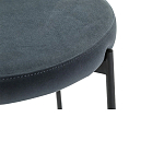 Стул металлический с мягкой спинкой и сиденьем из велюра Alfie Chair варинант исполнения - 7 | Loft Concept во Владивостоке