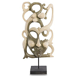 Маска ручной работы деревянная резная Mask Divorces варинант исполнения - 1 | Loft Concept во Владивостоке