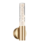 Бра c цилиндрическим прозрачным плафоном с имитацией из кубиков льда Freezing варинант исполнения - 2 | Loft Concept во Владивостоке