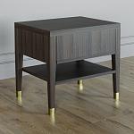 Прикроватная тумбочка с ящиком Elsa Dreams Walnut варинант исполнения - 4 | Loft Concept во Владивостоке