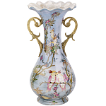 Ваза фарфоровая с попугаями Gaya варинант исполнения - 1 | Loft Concept во Владивостоке