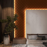 Гипсовая 3D Панель M-43 варинант исполнения - 1 | Loft Concept во Владивостоке