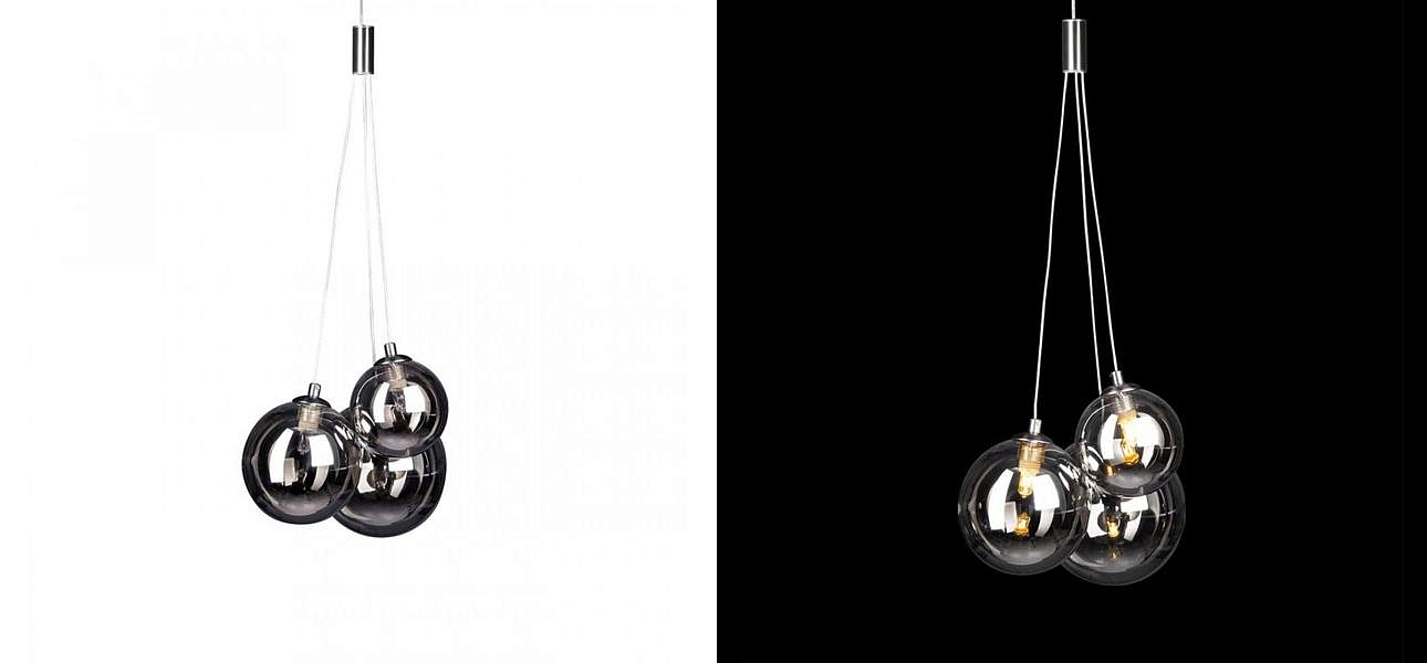 Люстра Multi Ball Black Люстра Multi Ball Black - Loft-Concept во Владивостоке