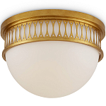 Потолочный светильник с фактурным золотым каркасом Exceptional Classic Design варинант исполнения - 1 | Loft Concept во Владивостоке