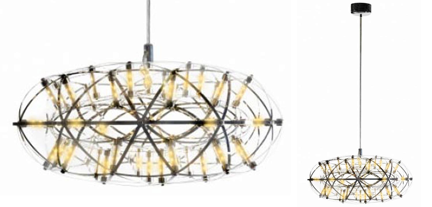 Люстра Moooi 3D Sphere Oval Yellow lamp S Люстра Moooi 3D Sphere Oval Yellow lamp S - Loft-Concept во Владивостоке