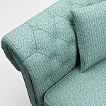 Мебельная ткань Шенилл бирюзовый цвет 142 см T4-61 варинант исполнения - 10 | Loft Concept во Владивостоке