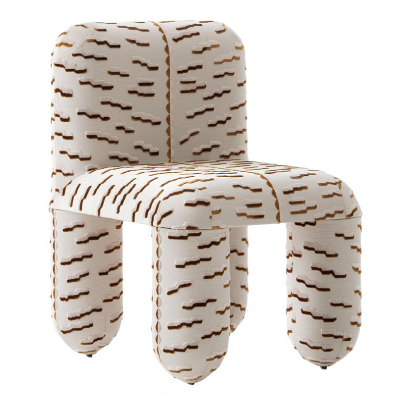 Стул GIOTTO Dining Armchair Светло-бежевый во Владивостоке | Loft Concept 