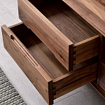 Тумба под телевизориз массива дерева TV Stand made of Walnut Wood варинант исполнения - 7 | Loft Concept во Владивостоке