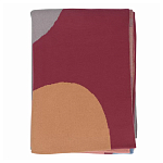 Плед из хлопка с абстрактным принтом Elysian Flow Ember варинант исполнения - 5 | Loft Concept во Владивостоке