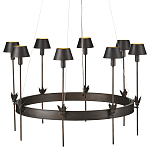 Люстра круглая со светодиодными лампами Innovation варинант исполнения - 3 | Loft Concept во Владивостоке