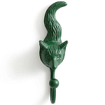 Настенный крючок лиса Fox Wall Hook Green варинант исполнения - 1 | Loft Concept во Владивостоке
