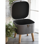 Пуф Leather with a snap варинант исполнения - 3 | Loft Concept во Владивостоке