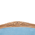 Кресло Ava Classical Armchair light blue velour варинант исполнения - 4 | Loft Concept во Владивостоке