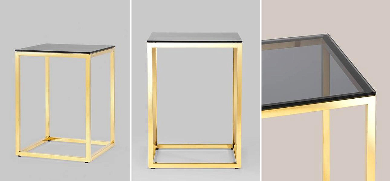 Стол приставной Cassiani Collection Gold Стол приставной Cassiani Collection Gold - Loft-Concept во Владивостоке