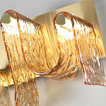 Бра волнистой формы из фактурного стекла Big Wave варинант исполнения - 8 | Loft Concept во Владивостоке