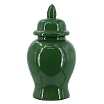 Ваза с крышкой однотонная Высота 31 см Chinoiserie Ceramics варинант исполнения - 9 | Loft Concept во Владивостоке