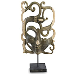 Маска ручной работы деревянная резная Mask Abstraction варинант исполнения - 1 | Loft Concept во Владивостоке