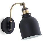 Бра с черным плафоном из металла Roomsy варинант исполнения - 1 | Loft Concept во Владивостоке