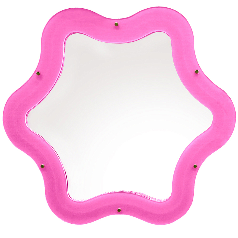 Зеркало Seletti Tiny Flower Розовый Зеркало Seletti Tiny Flower Розовый во Владивостоке | Loft Concept