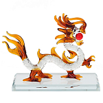 Декоративная стеклянная статуэтка Дракон Glass Dragon Statuette варинант исполнения - 3 | Loft Concept во Владивостоке
