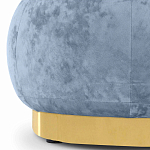 Длинный овальный пуф Ambrose Soft Oval Pouf варинант исполнения - 7 | Loft Concept во Владивостоке