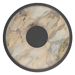 Бра круглое светодиодное с черной рамкой Stone Circle варинант исполнения - 1 | Loft Concept во Владивостоке