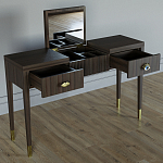 Туалетный стол - Трельяж Elsa Dreams Walnut 120 см варинант исполнения - 2 | Loft Concept во Владивостоке