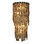 Бра с каскадом из прозрачного хрусталя и корпусом золотого цвета Constant Sparks варинант исполнения - 7 | Loft Concept во Владивостоке