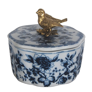 Шкатулка Blue and Bronze Bird