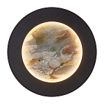 Бра в форме диска черного цвета Borders of Black варинант исполнения - 1 | Loft Concept во Владивостоке